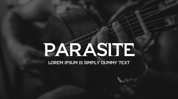 Parasite Font