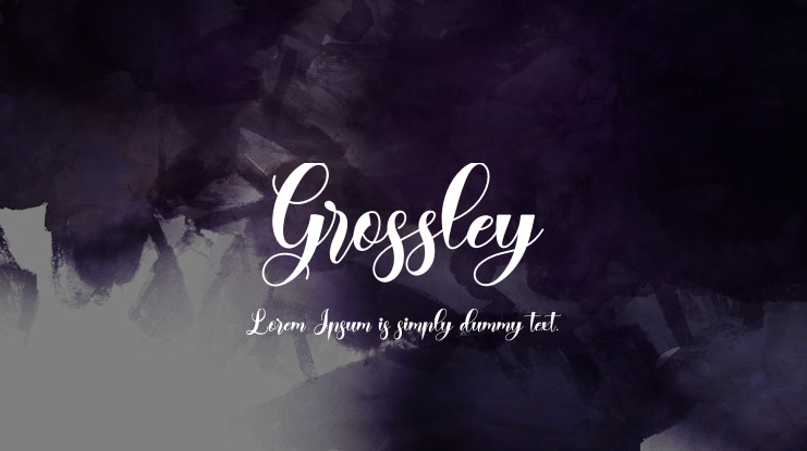 Grossley Font
