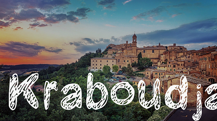 Kraboudja Font