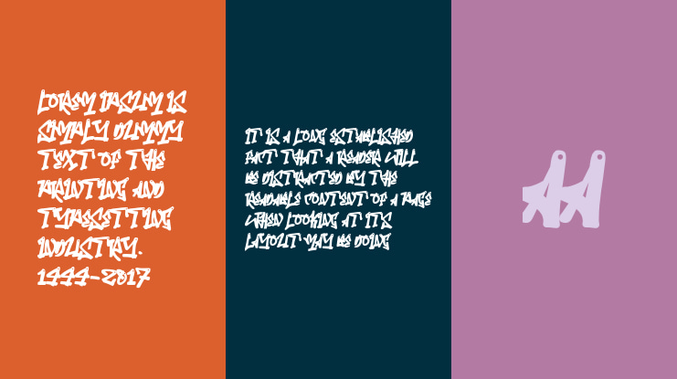 a Arena Graffiti Font