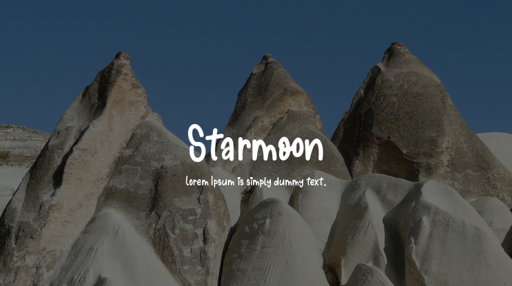 Starmoon Font