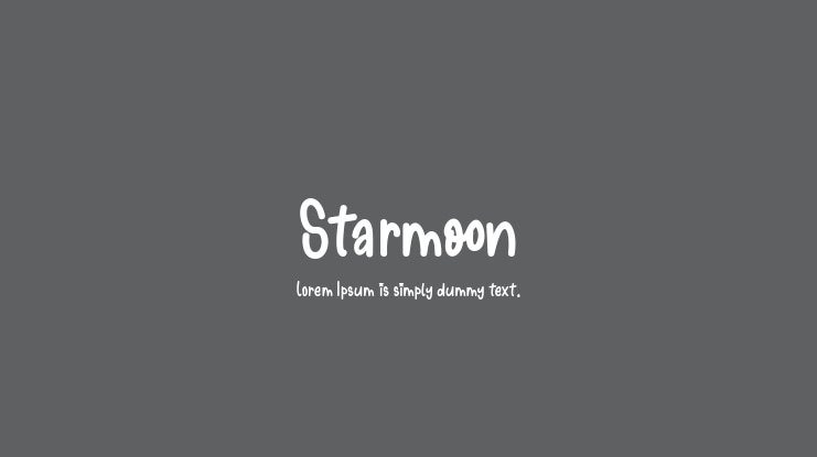 Starmoon Font