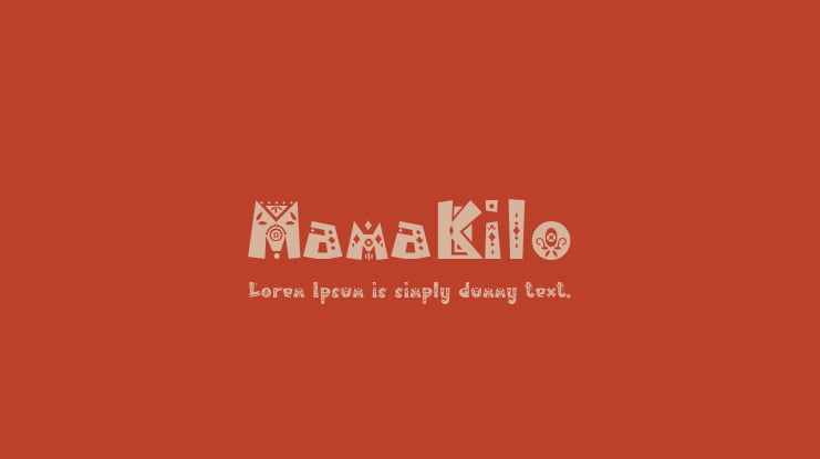 MamaKilo Font