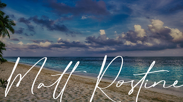 Matt Rostine Font