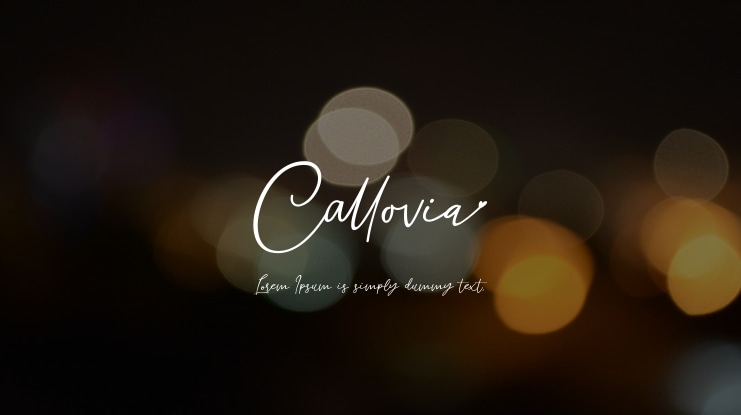 Callovia Font