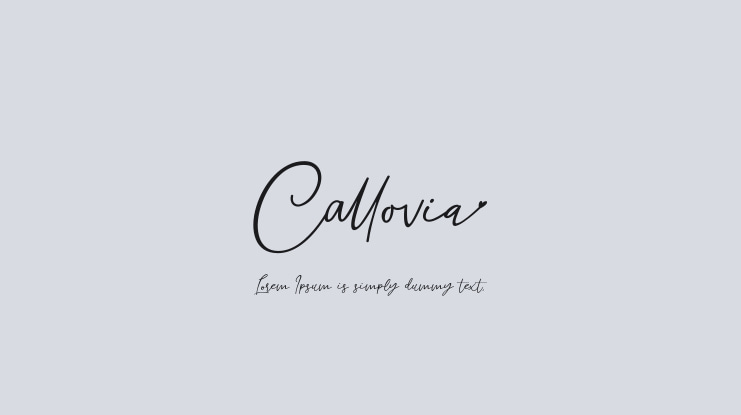 Callovia Font