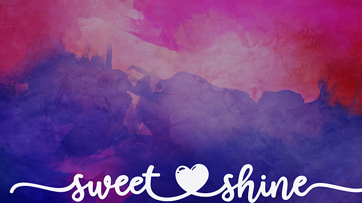 Sweet Shine Font