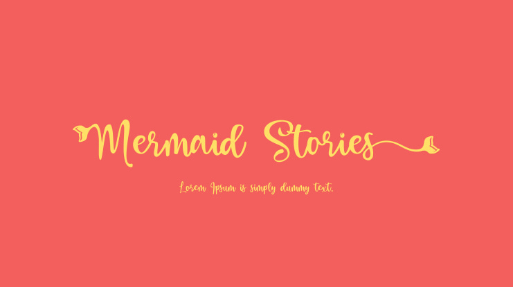 Mermaid Stories Font