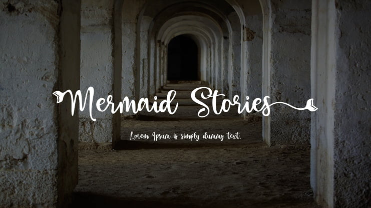 Mermaid Stories Font