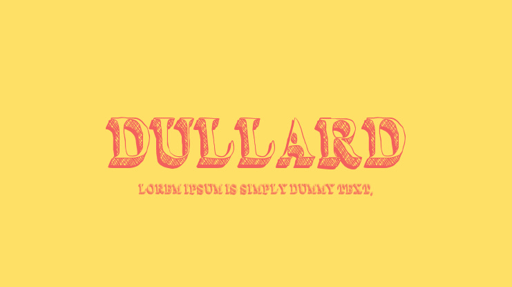 Dullard Font