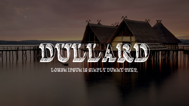 Dullard Font