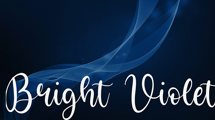Bright Violet Font
