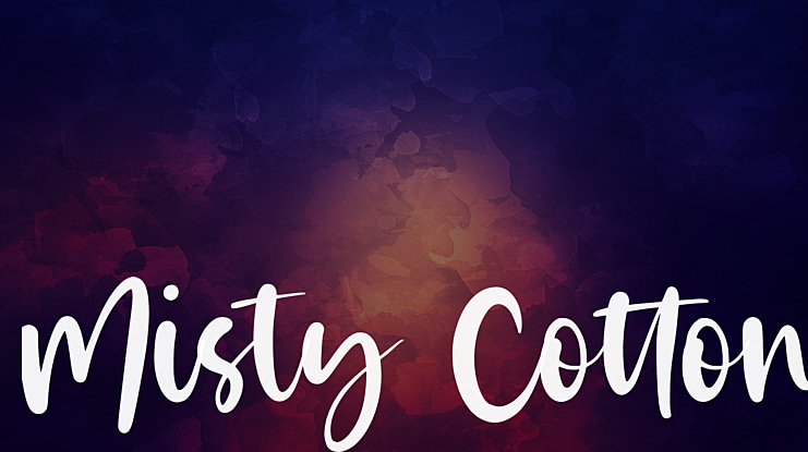 Misty Cotton Font