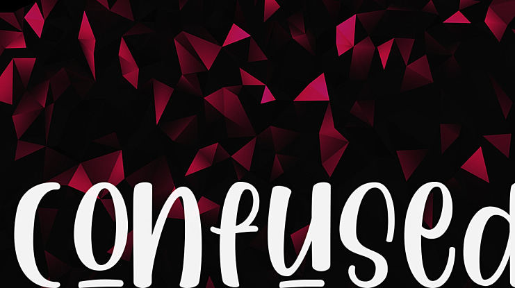 Confused Font Family