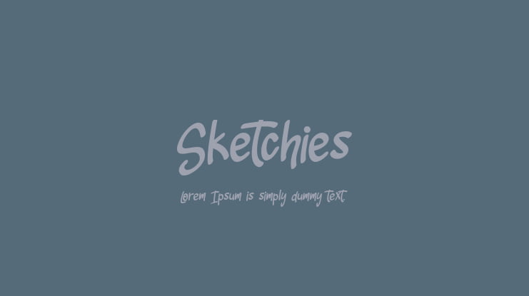 Sketchies Font