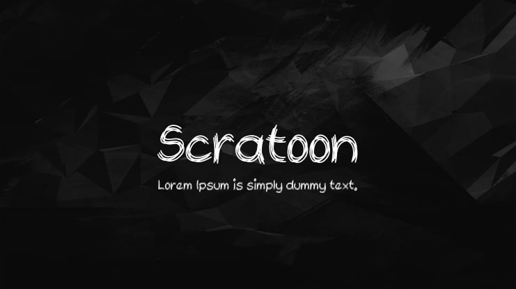 Scratoon Font