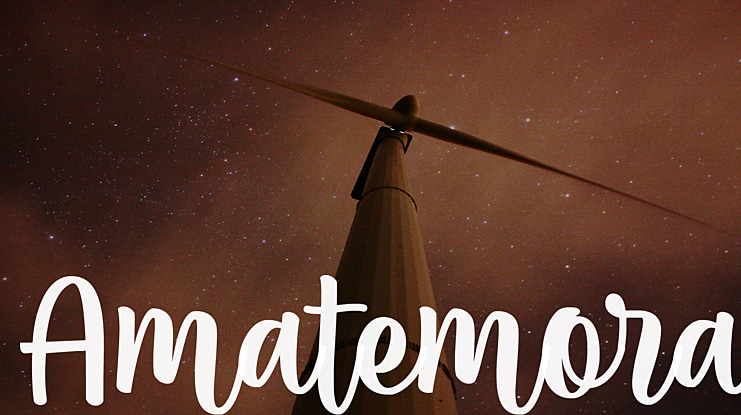 Amatemora Font Family