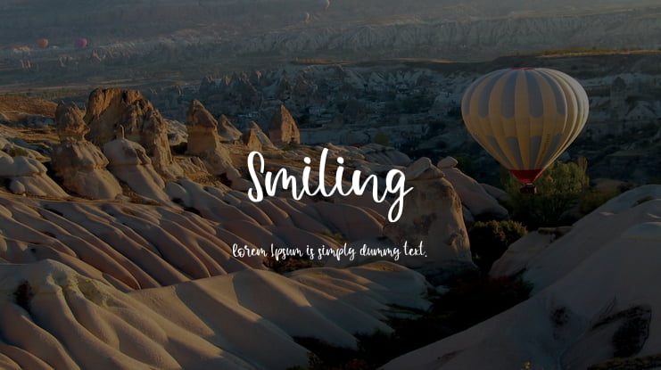 Smiling Font