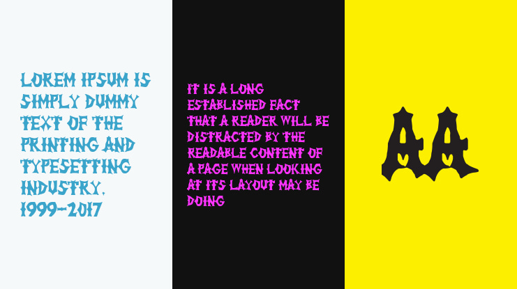 The Lord of War Font