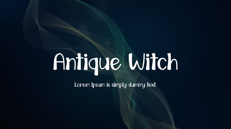 Antique Witch Font
