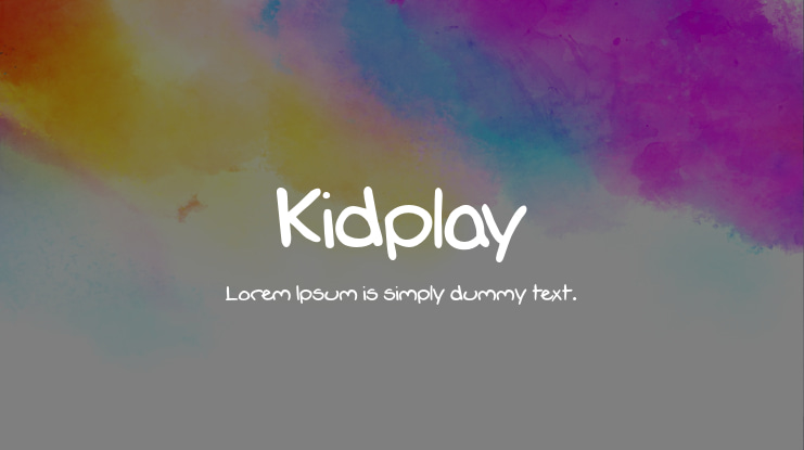 Kidplay Font