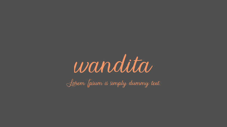 wandita Font