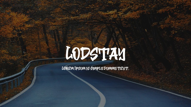 Lodstay Font