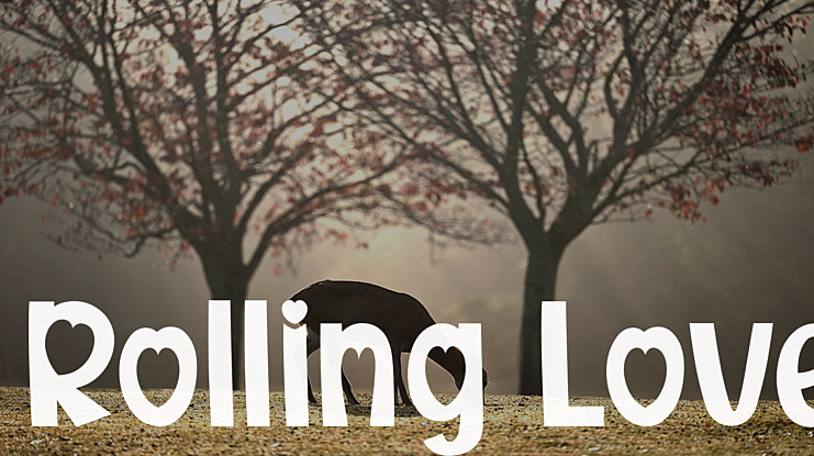 Rolling Love Font