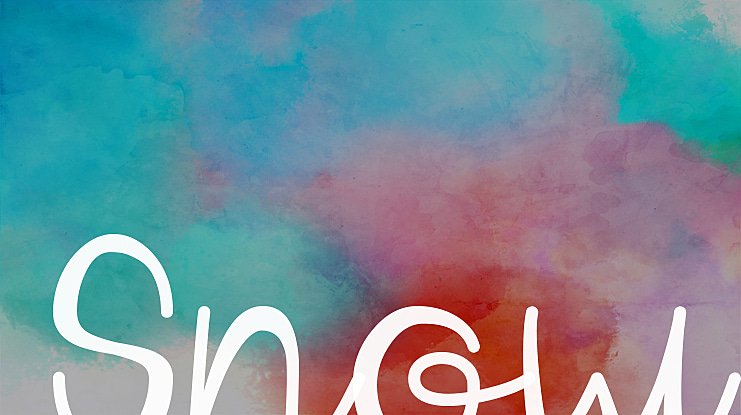 Snow Font