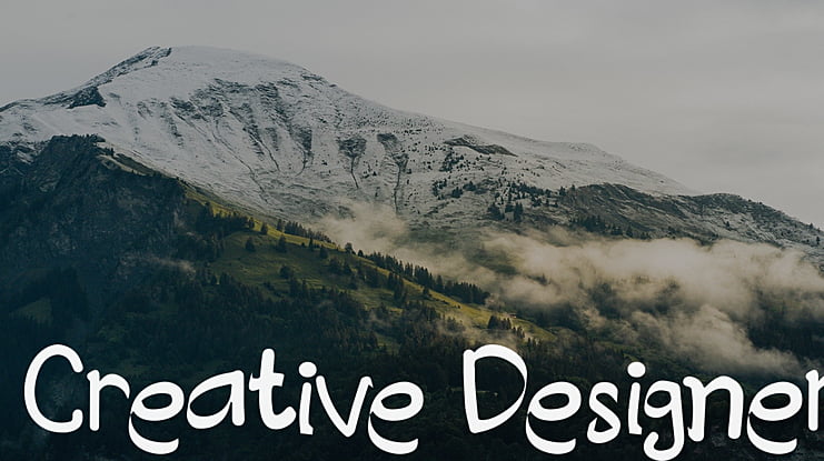 Creative Designer Font
