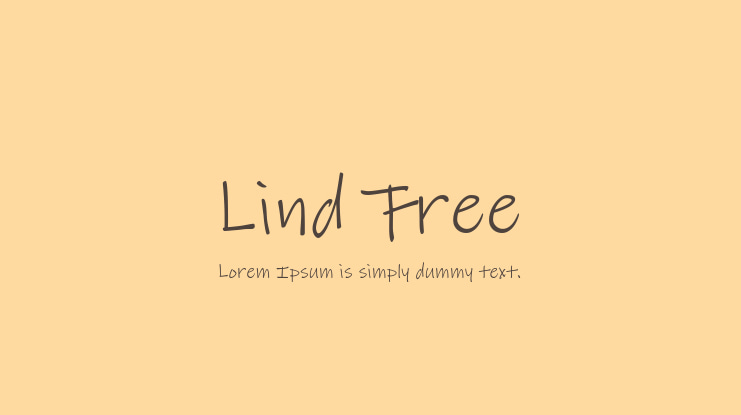 Lind Free Font