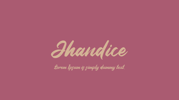 Jhandice Font