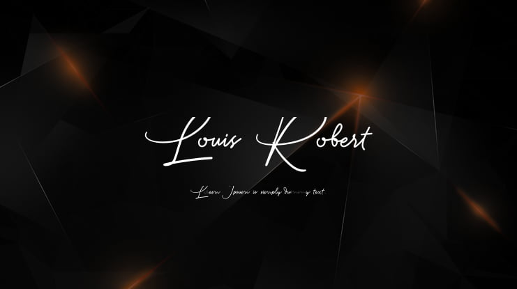Louis Robert Font