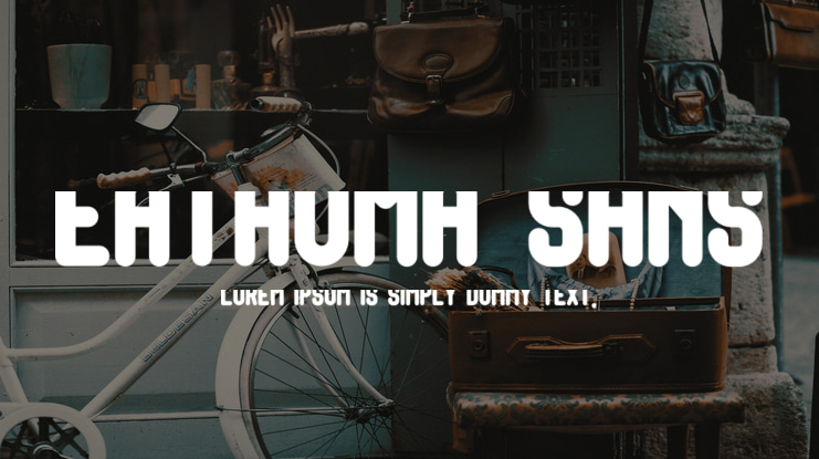 Eathoma Sans Font