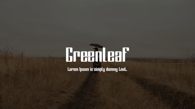 Greenleaf Font Family