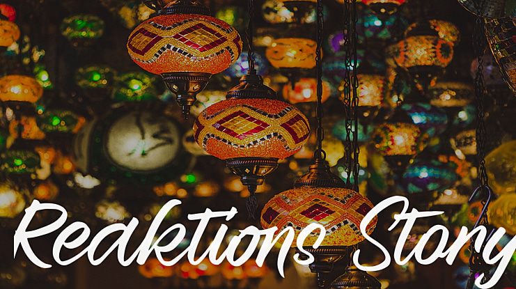 Reaktions Story Font