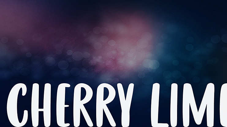 CHERRY LIME Font