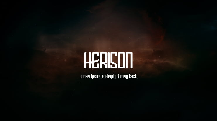 HERISON Font