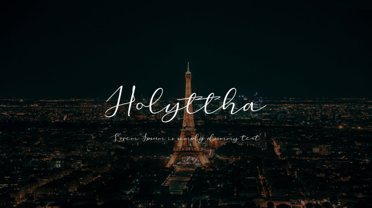 Holyttha Font