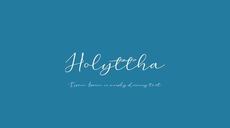 Holyttha Font