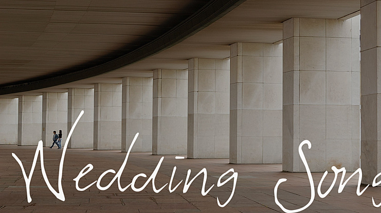 Wedding Song Font