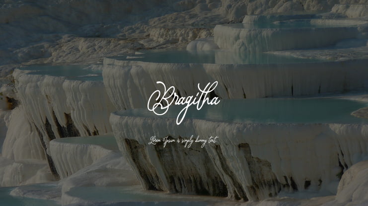 Bragitha Font Family