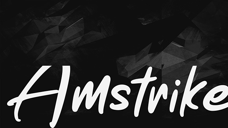 Amstrike Font