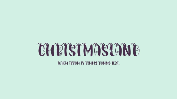 Christmasland Font