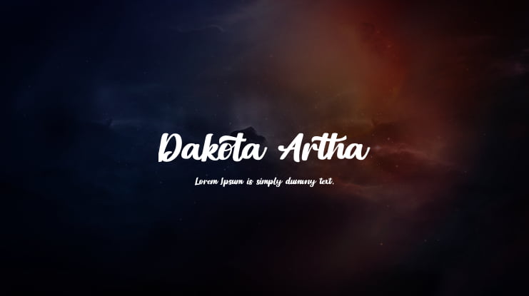 Dakota Artha Font Family