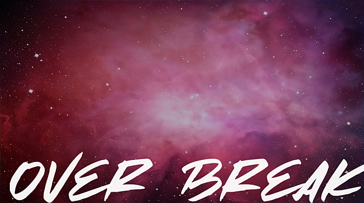 Over Break Font