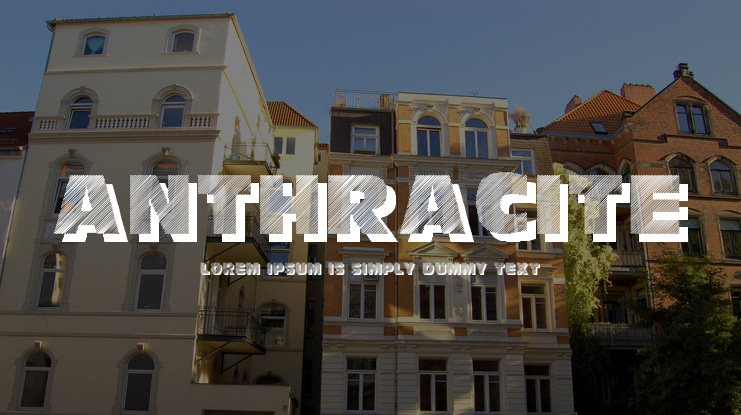 Anthracite Font
