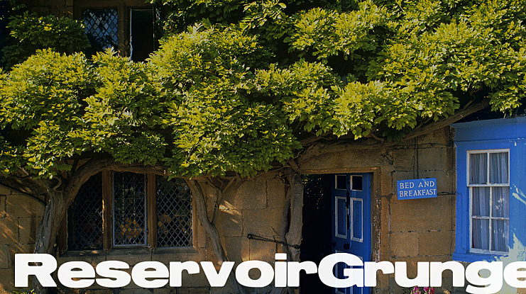 Reservoir Grunge Font