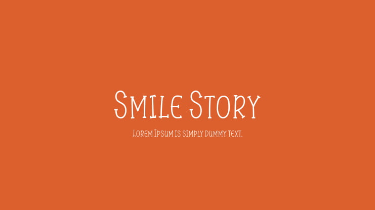 Smile Story Font