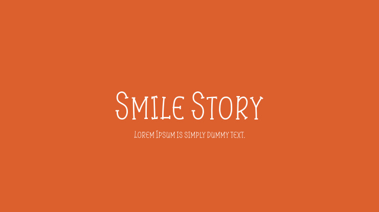 Smile Story Font